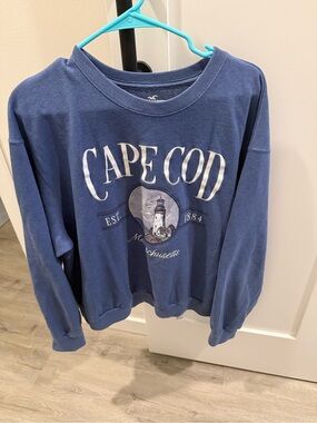 Hollister Cape Cod Graphic Crewneck - Blue